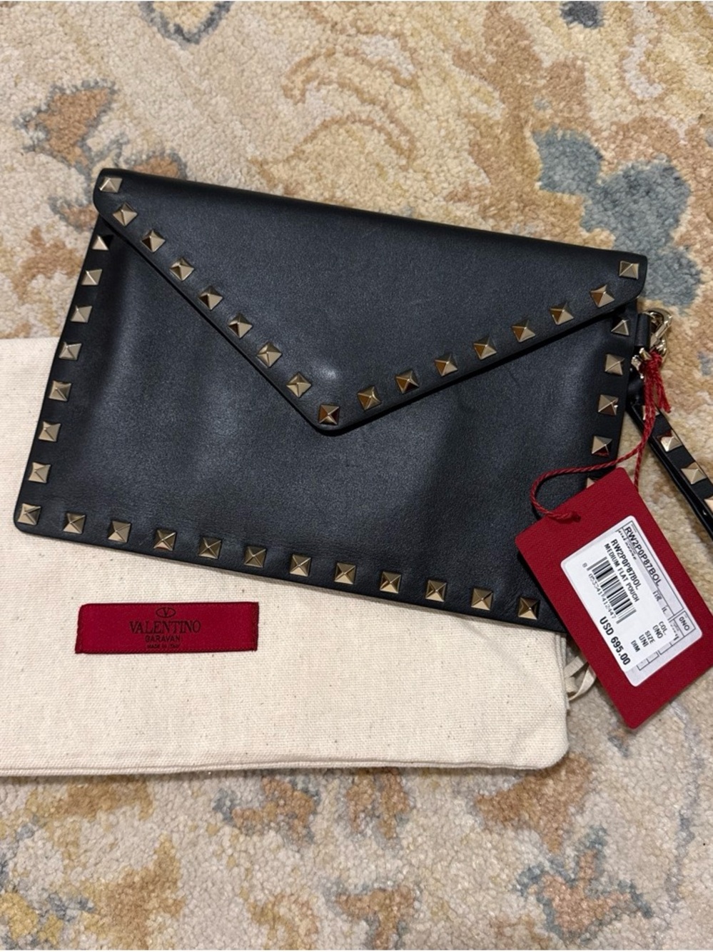 Valentino Studded Pouch